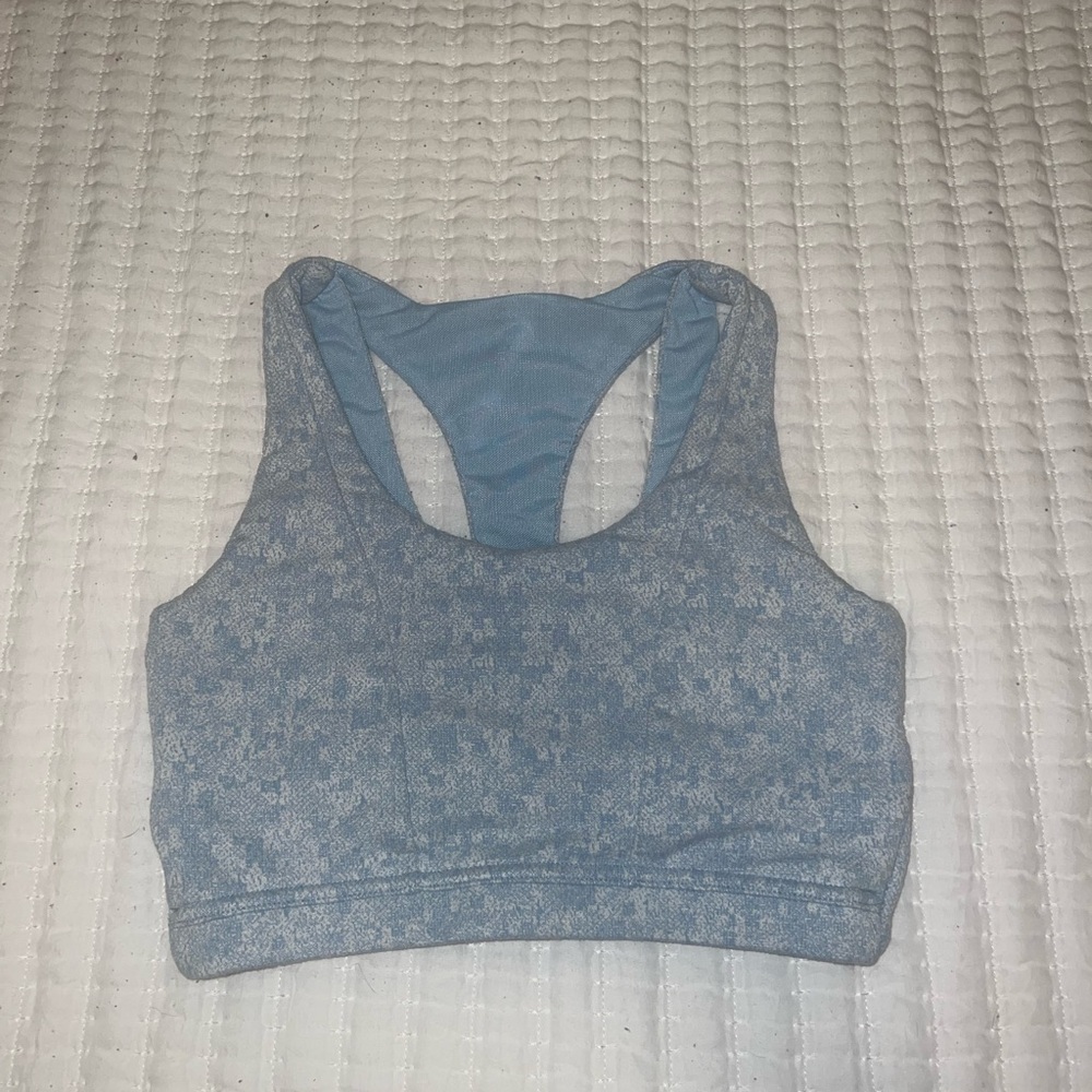 Blue Women's Sports Bra